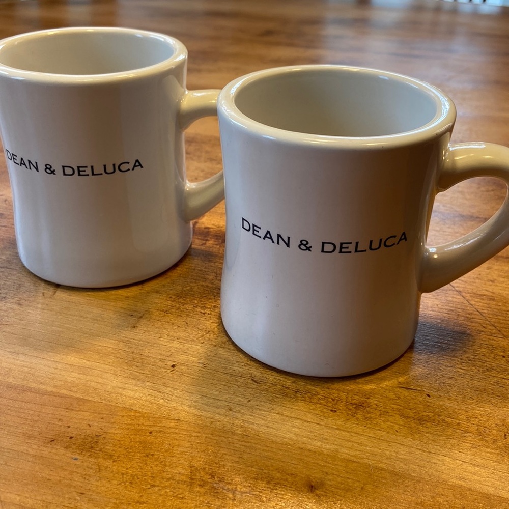 2 Dean and Deluca mugs